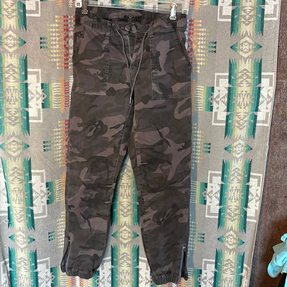 Grace and Lace sueded twill joggers